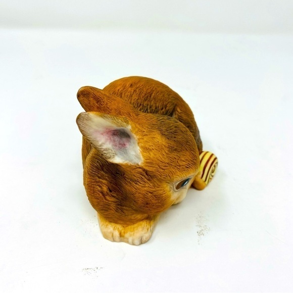Deborah Bell Jarrett Slowcoach Bunny And Snail Figurine - Picture 3 of 8